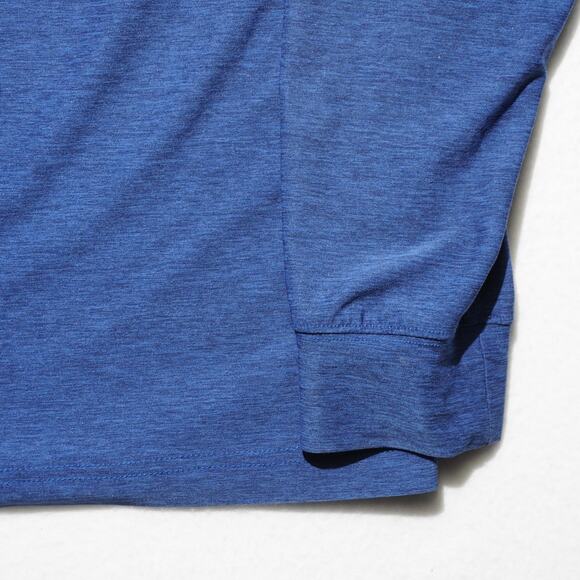 Straight Down Whistling Straits Blue Quarter Zip Technical Golf Top Size L - Picture 10 of 12